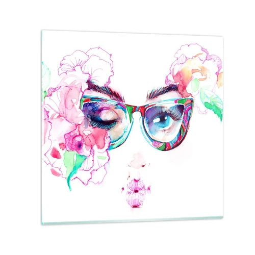 Obraz na skle - Zvodný sľub - 70x70 cm