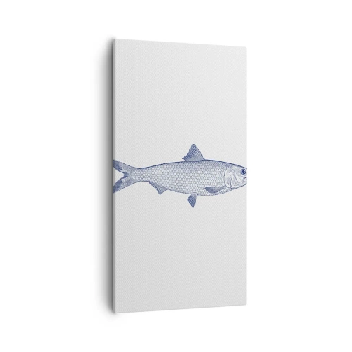 Obraz na plátne - Pozdravy zo severných morí - 55x100 cm