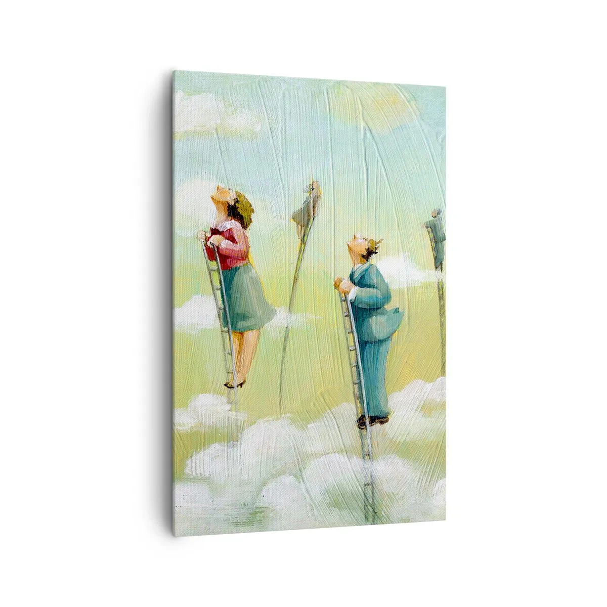 Obraz na plátne - Za svojim snom - 80x120 cm