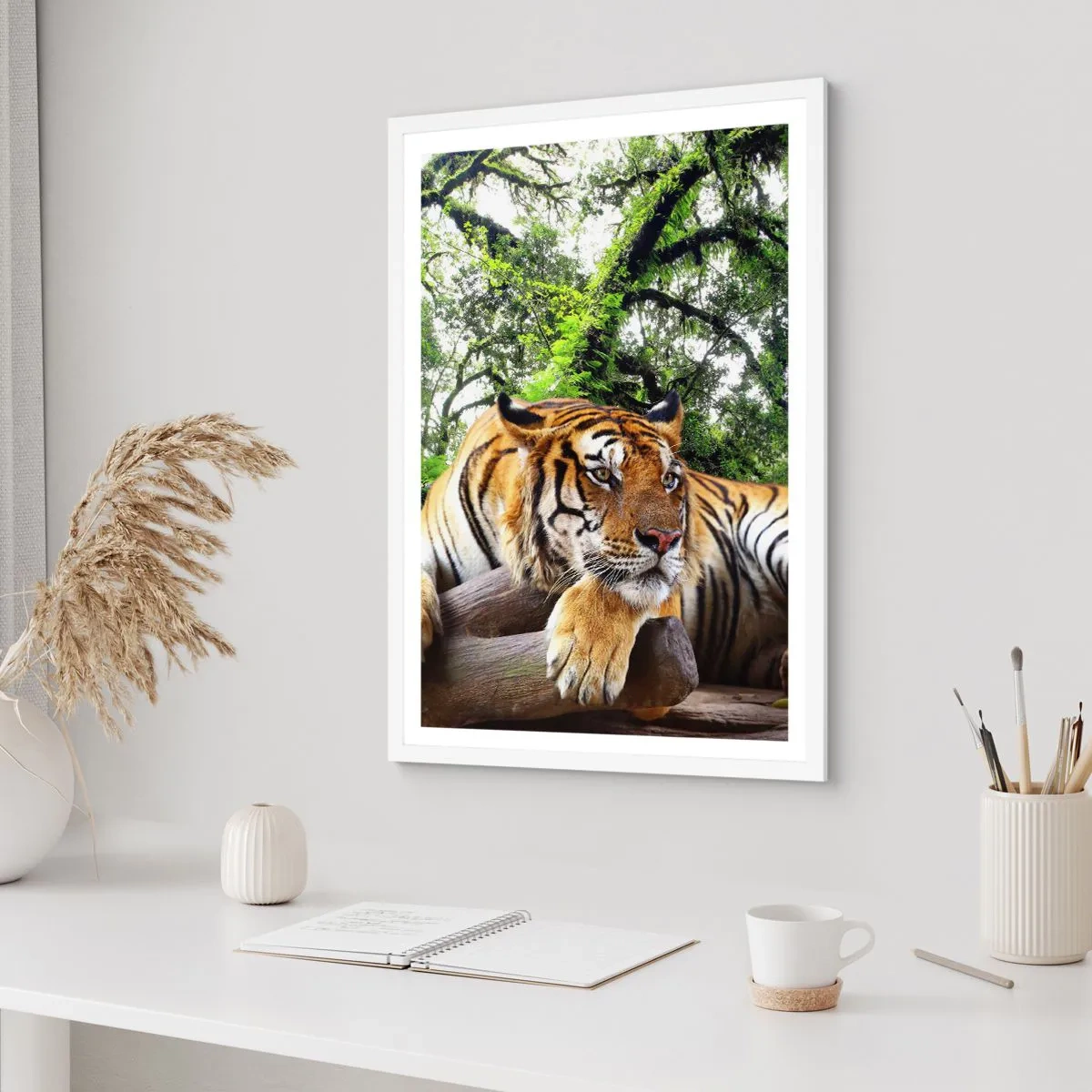 Plagát v bielom ráme - S úctou - 40x50 cm