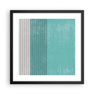 Plagát v čiernom ráme - Vyvážená kompozícia - 40x40 cm