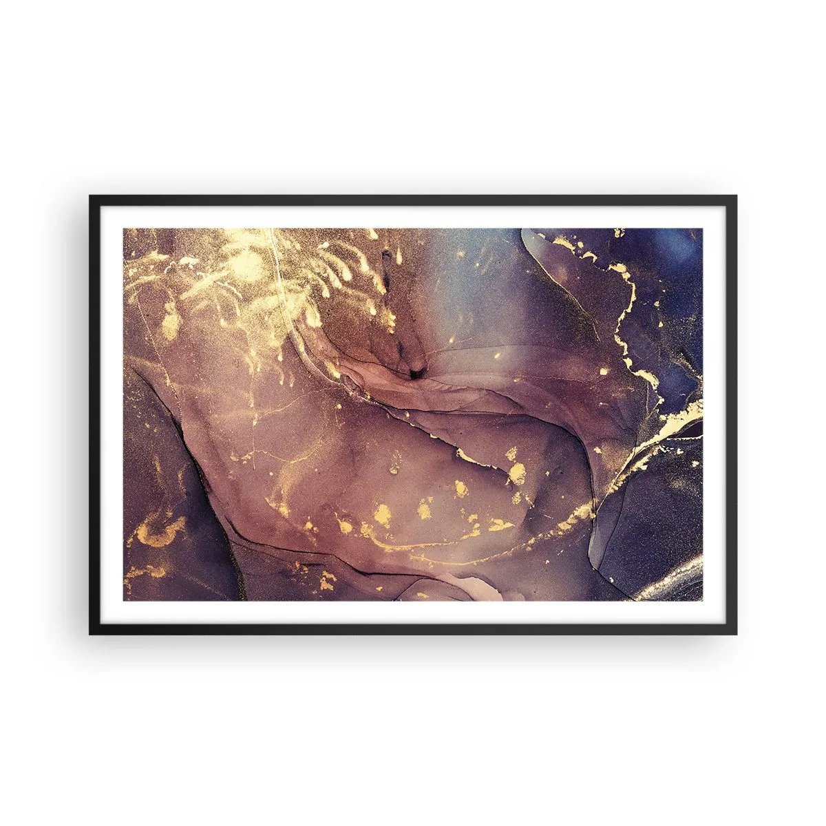 Plagát v čiernom ráme - Hmota a duch - 91x61 cm