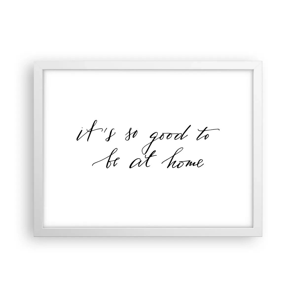 Plagát v bielom ráme - Celá pravda - 40x30 cm