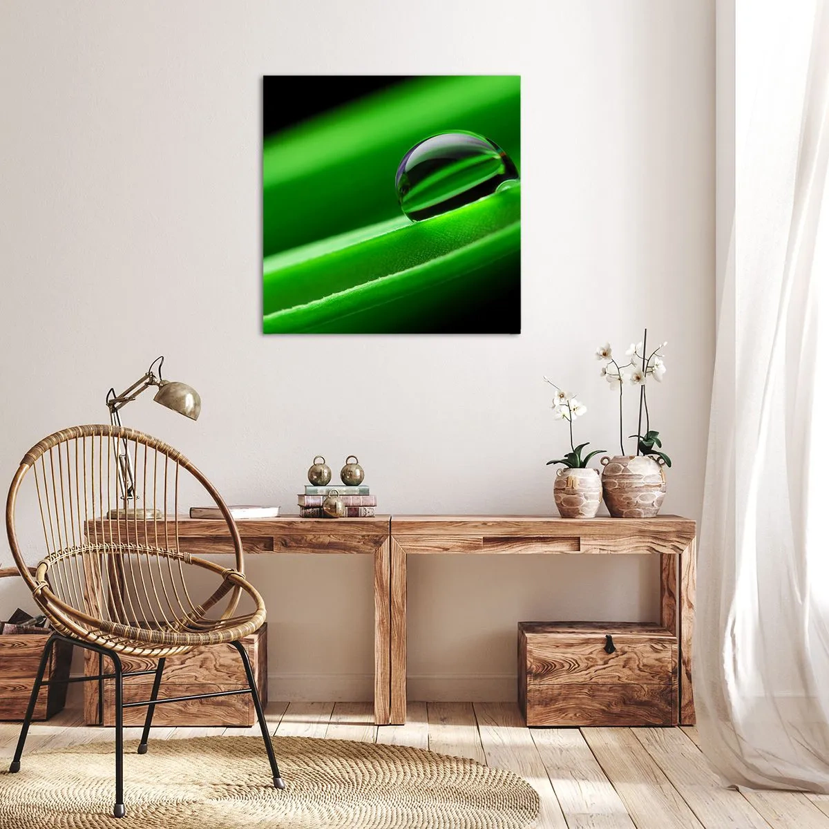Obraz na plátne - Život zblízka - 70x70 cm