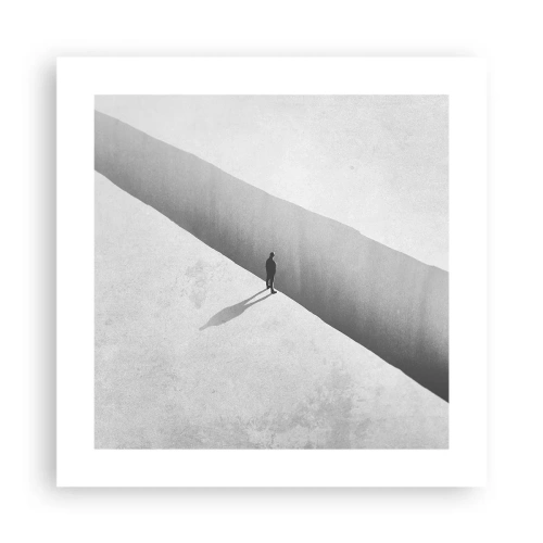 Plagát - Jasný cieľ - 40x40 cm