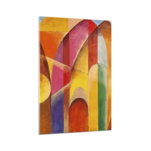 Obraz na skle - Katedrála slnka - 70x100 cm