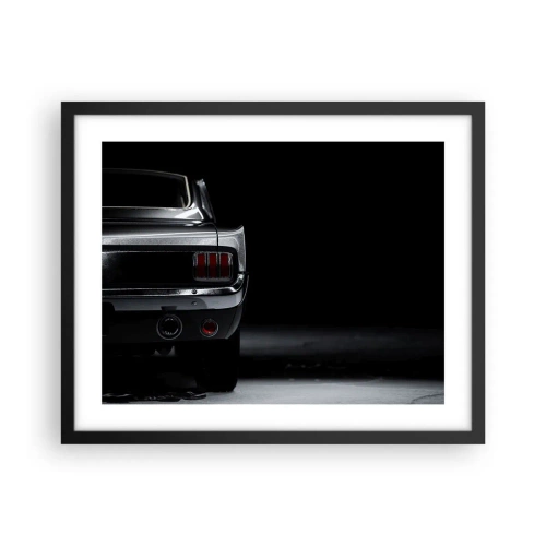 Plagát v čiernom ráme - Kúzlo klasiky - 50x40 cm