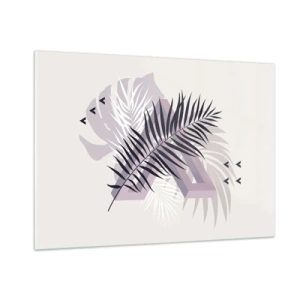 Obraz na skle - Tieň tieňa - 100x70 cm