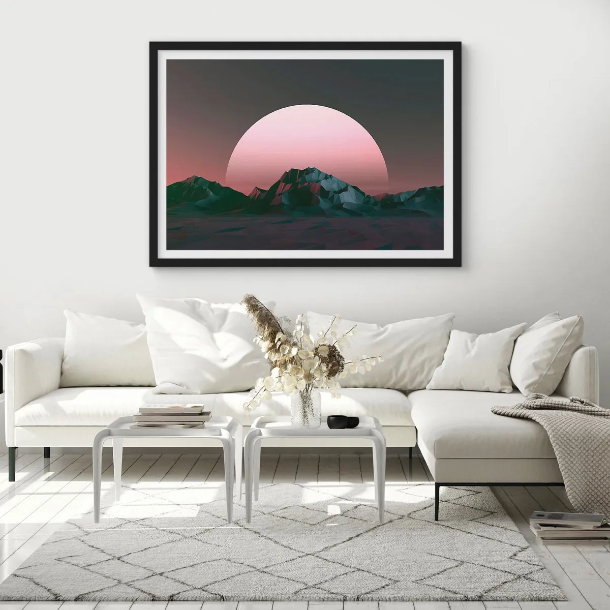 Plagát v čiernom ráme - V susednej galaxii - 70x50 cm