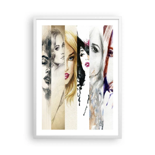 Plagát v bielom ráme - A vždy si to TY - 50x70 cm