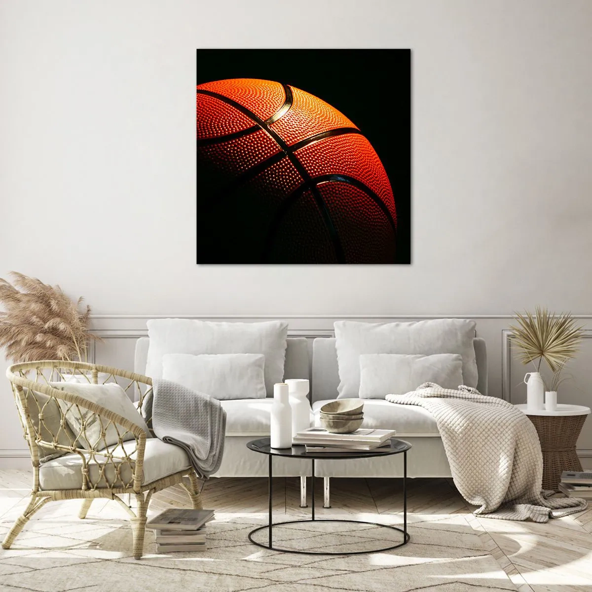 Obraz na skle - Krásna ako planéta - 60x60 cm