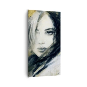 Obraz na plátne - viac nevinná alebo zmyselná? - 65x120 cm