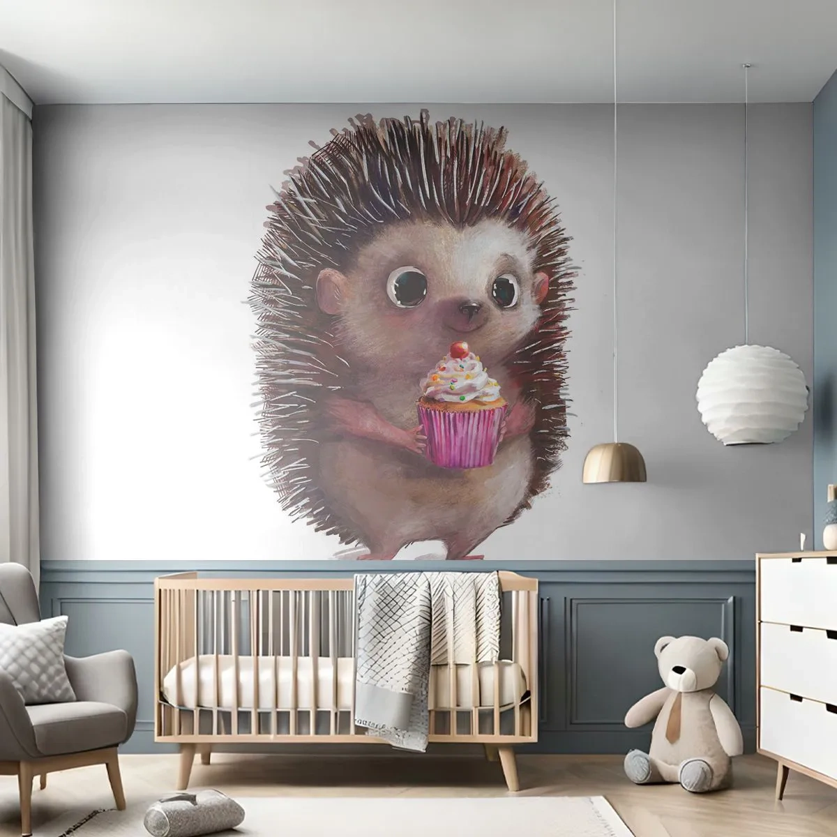 Fototapeta Premium Canvas - Oslava je každý deň - Pre deti, ježko, Rozprávka - 250x175 cm