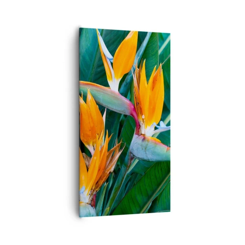 Obraz na plátne - Je to kvetina, alebo vták? - 65x120 cm