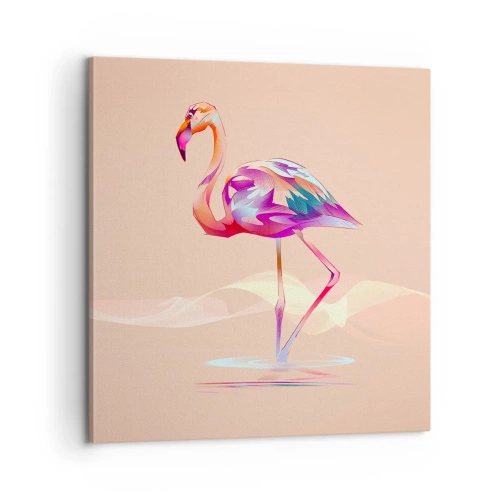 Obraz na plátne - Vták dobrých emócií - 60x60 cm