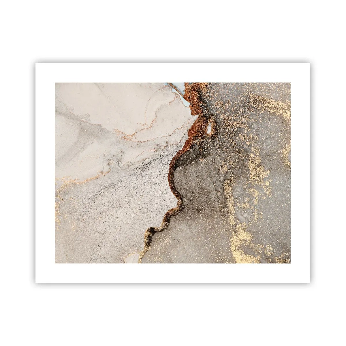 Plagát - Na hranici farieb - 50x40 cm