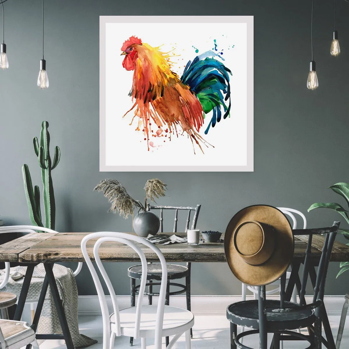 Plagát - Kráľovský šat, kráľovská pýcha - 40x40 cm