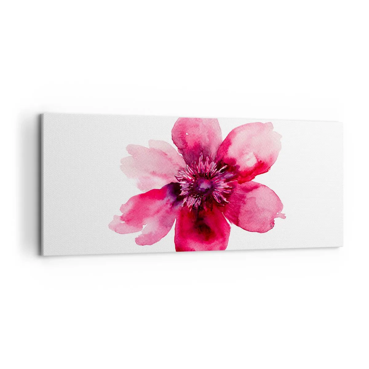 Obraz na plátne - Karmínový voňavý bozk - 120x50 cm