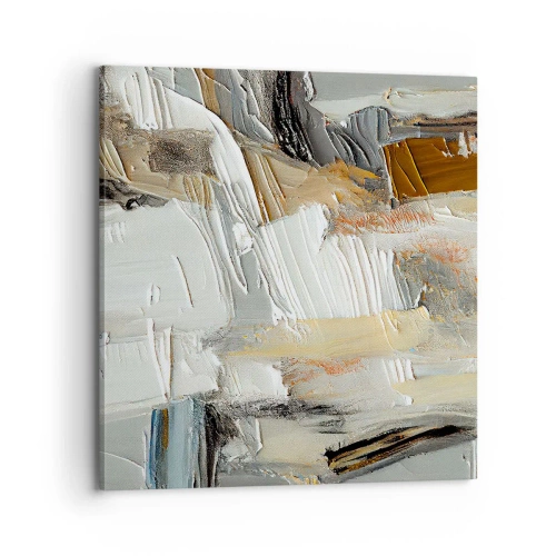 Obraz na plátne - Farebné nahromadenie - 70x70 cm