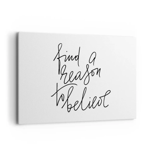 Obraz na plátne - Je to možné - 120x80 cm