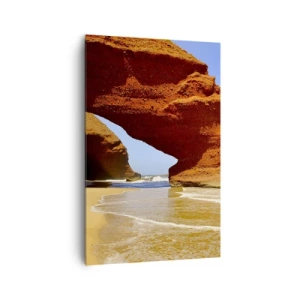 Obraz na plátne - Voda a vietor po tisíce rokov - 80x120 cm