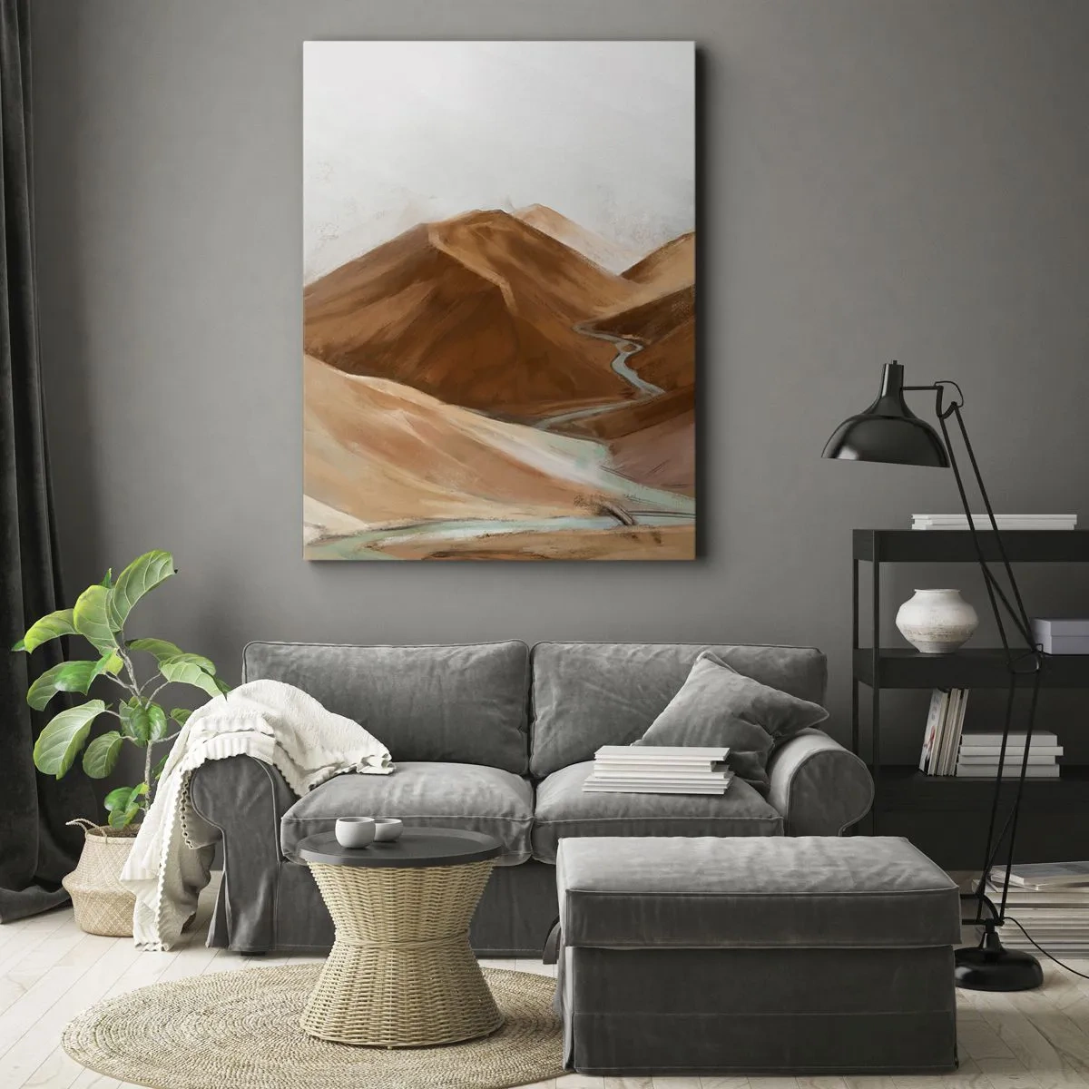 Obraz na plátne - K prameňu - 45x80 cm