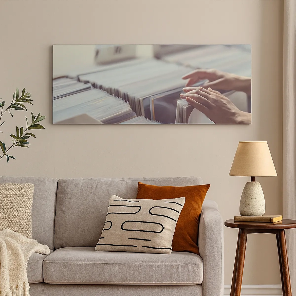 Obraz na plátne - Hľadanie emócií - 30x30 cm