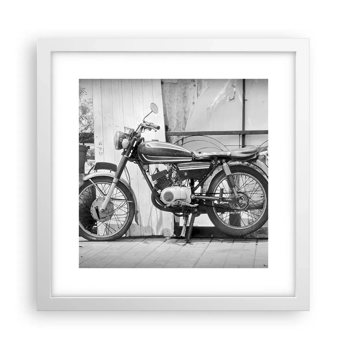 Plagát v bielom ráme - Klasika nadovšetko - 30x30 cm