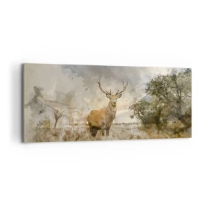 Obraz na plátne - Dôstojnosť - sila - majestátnosť - 100x40 cm