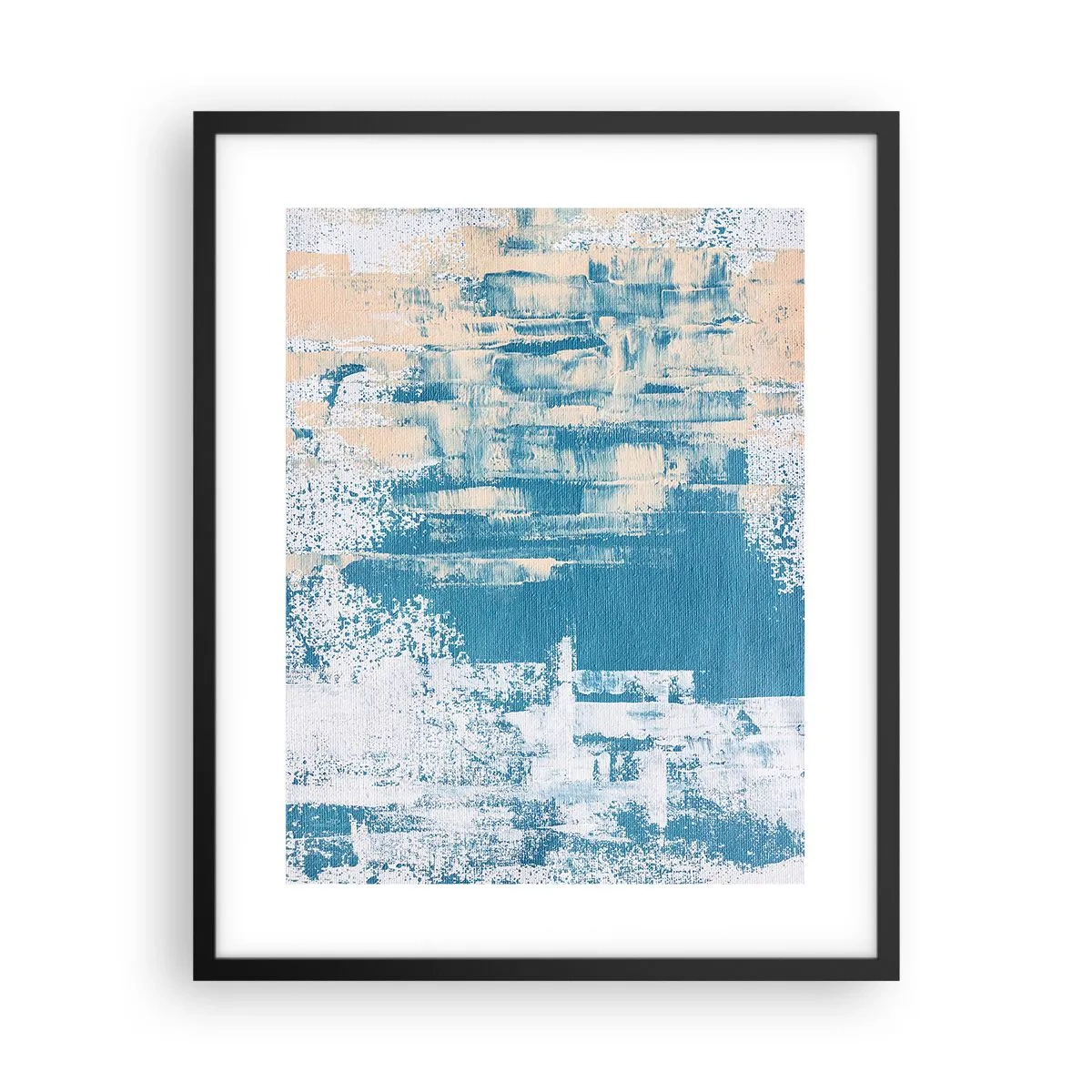 Plagát v čiernom ráme - Cez cencúľ - 40x50 cm