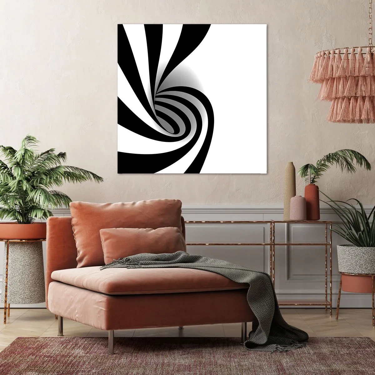 Obraz na plátne - A predsa sa točí - 40x40 cm