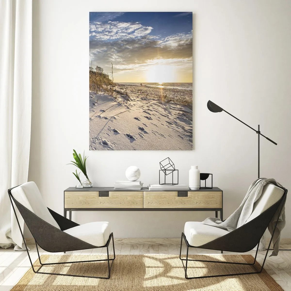 Obraz na skle - Pozvánka na prechádzku - 50x70 cm