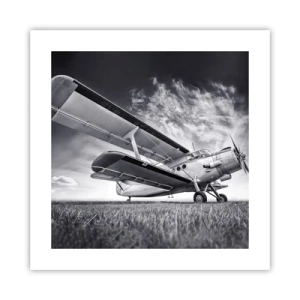 Plagát - Okrídlený pútnik - 40x40 cm