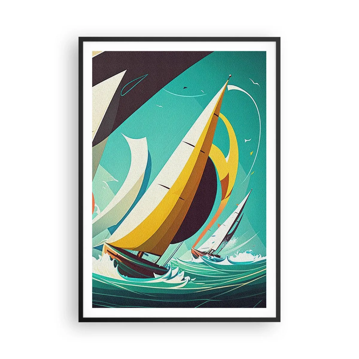 Plagát v čiernom ráme - Ako vychádzať so živlami - 70x100 cm