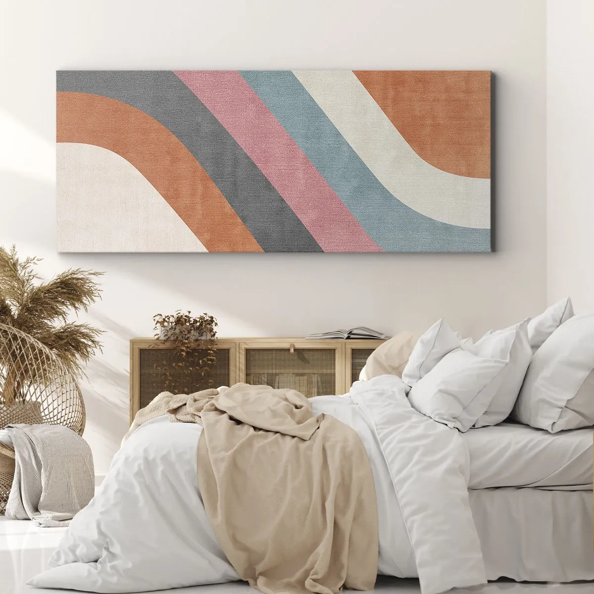 Obraz na plátne - Diagonálna kompozícia – pohyb - 100x40 cm