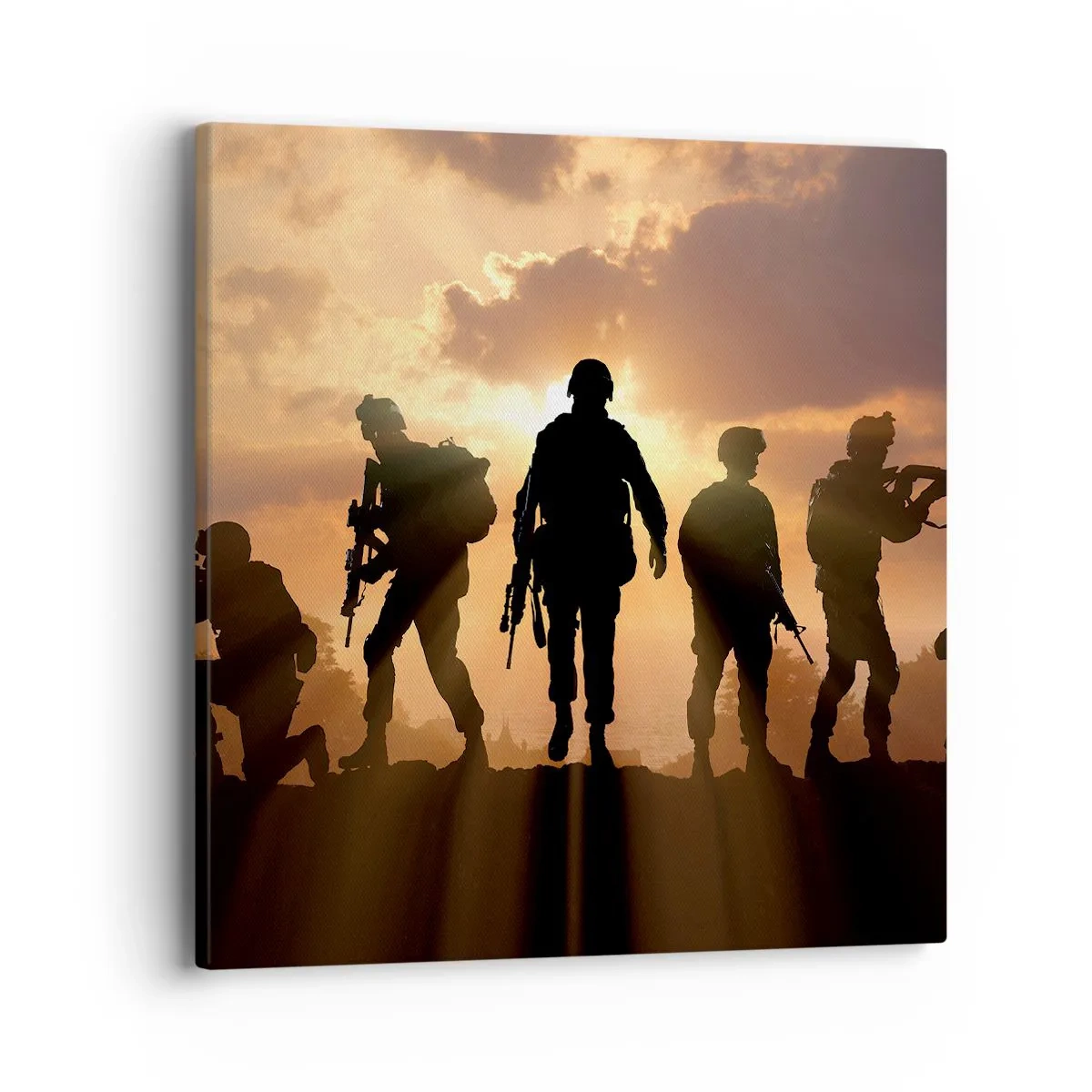 Obraz na plátne - Brothers in arms - 40x40 cm