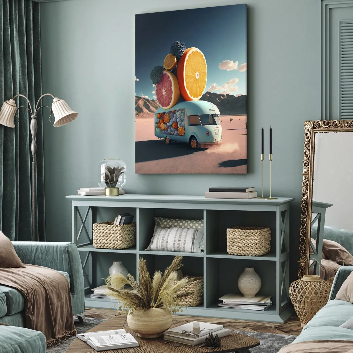 Obraz na plátne - Chuť prázdnin - 45x80 cm