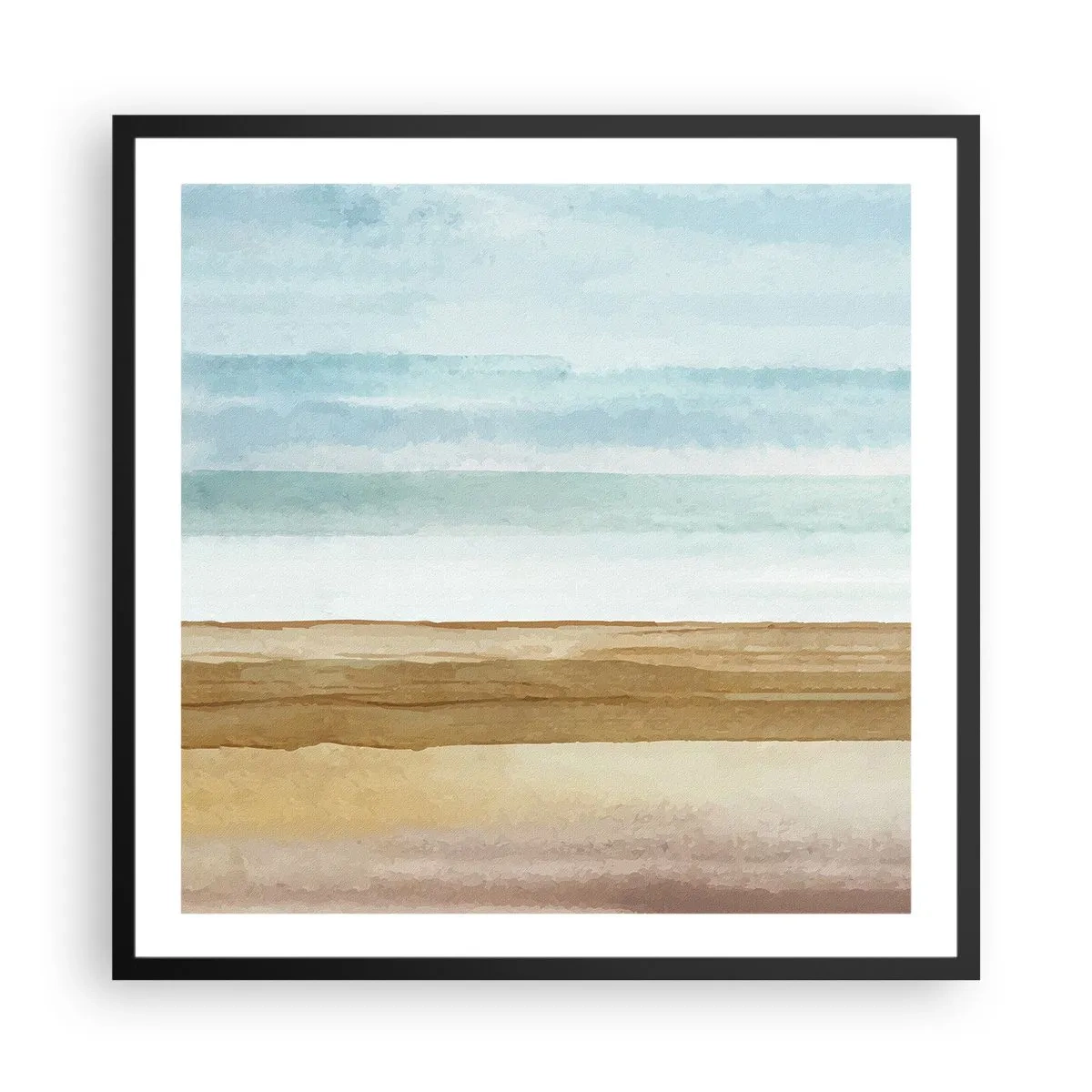 Plagát v čiernom ráme - Utešenie - 60x60 cm