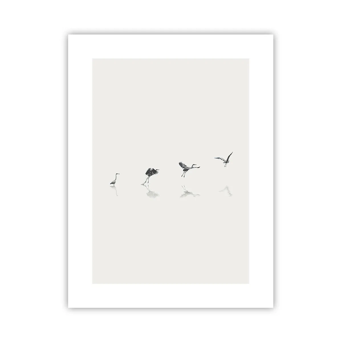 Plagát - Štyri jednoduché kroky - 30x40 cm