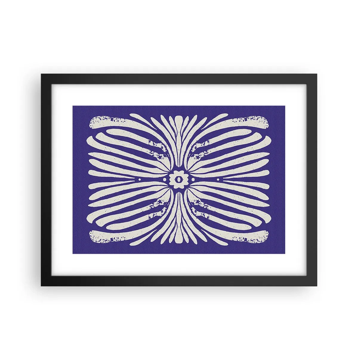 Plagát v čiernom ráme - Etnické inšpirácie - 40x30 cm