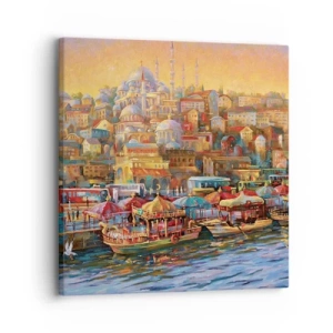 Obraz na plátne - Istanbulský príbeh - 30x30 cm