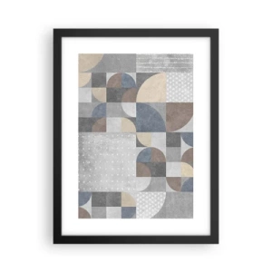 Plagát v čiernom ráme - Keramická fantázia - 30x40 cm