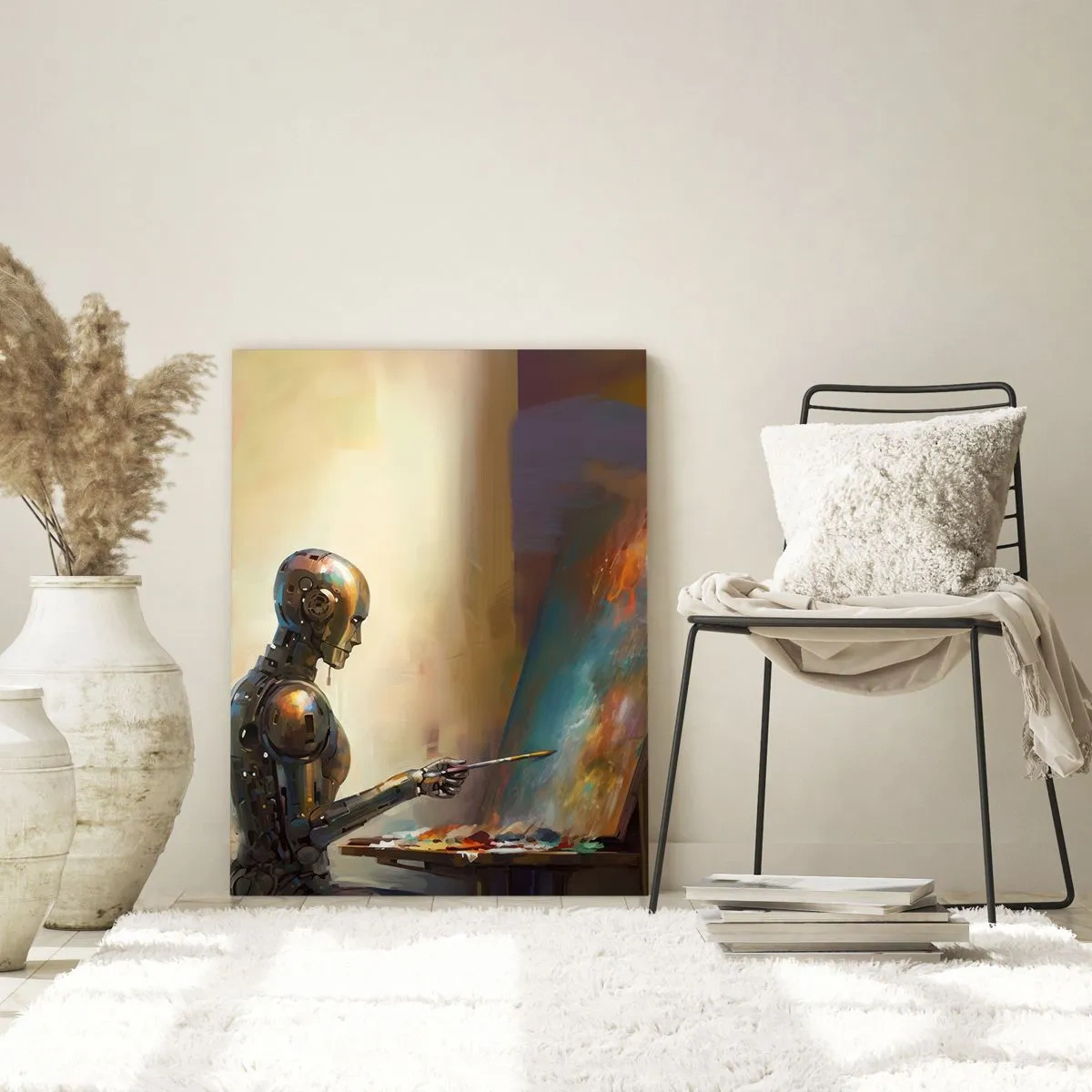 Obraz na skle - Umenie budúcnosti - 70x100 cm