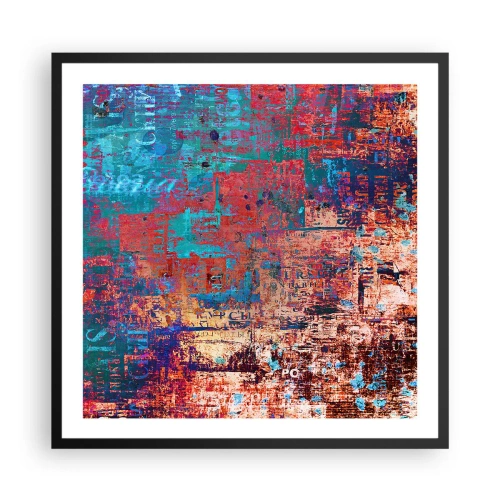Plagát v čiernom ráme - Pamäť a zabudnutie - 60x60 cm