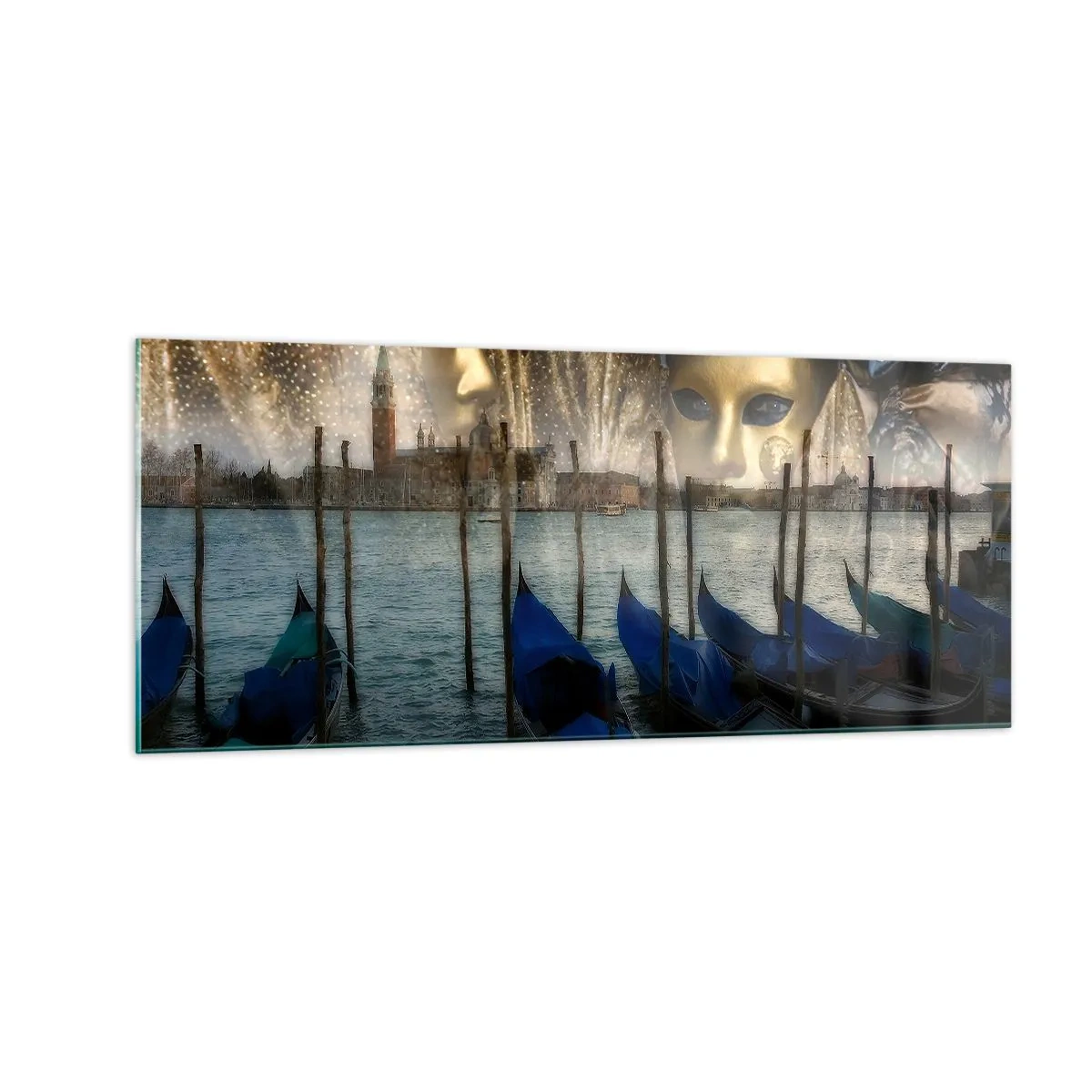 Obraz na skle - Je čas začať karneval - 100x40 cm