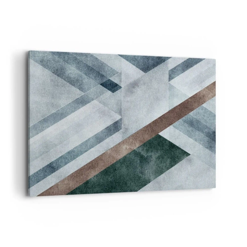 Obraz na plátne - Sofistikovaná elegancia geometrie - 100x70 cm