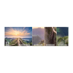 Vzorka Fototapeta Standard Eco - Blízko neba - Horská krajina, Príroda, Západ slnka - 100x30 cm