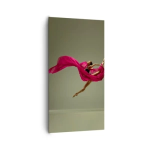 Obraz na plátne - Tancujúci plameň - 65x120 cm