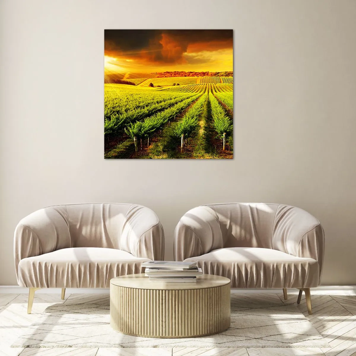 Obraz na skle - Pod austrálskym slnkom - 50x50 cm