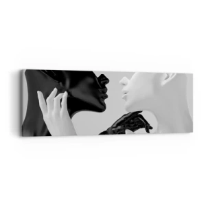 Obraz na plátne - Príťažlivosť – túžba - 90x30 cm